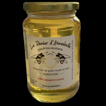 Miel d’aubépine Bio (500g.)
