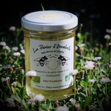 Miel d’aubépine Bio (250g.)